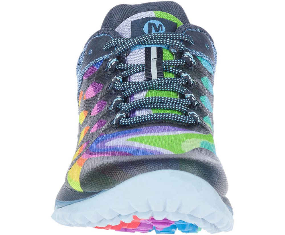 Buty Sportowe Merrell Damskie Kolorowe - Antora 2 Rainbow - 598706-PGC